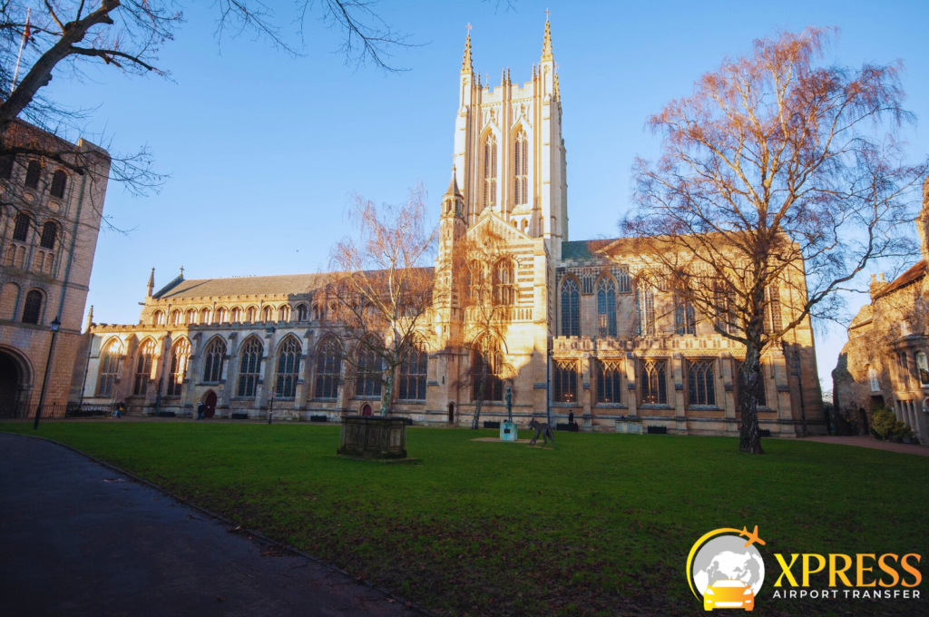 Bury St Edmunds to Stansted Airport