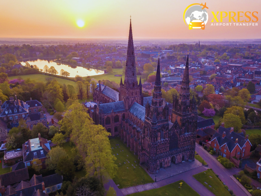 Lichfield to Stansted Airport