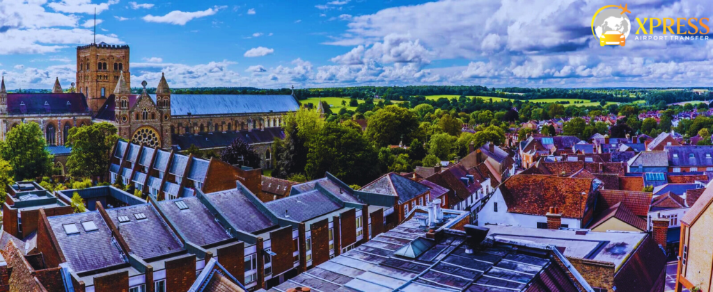 St Albans to Stansted Airport