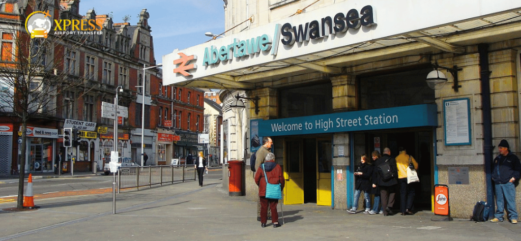 Luton Airport to Swansea