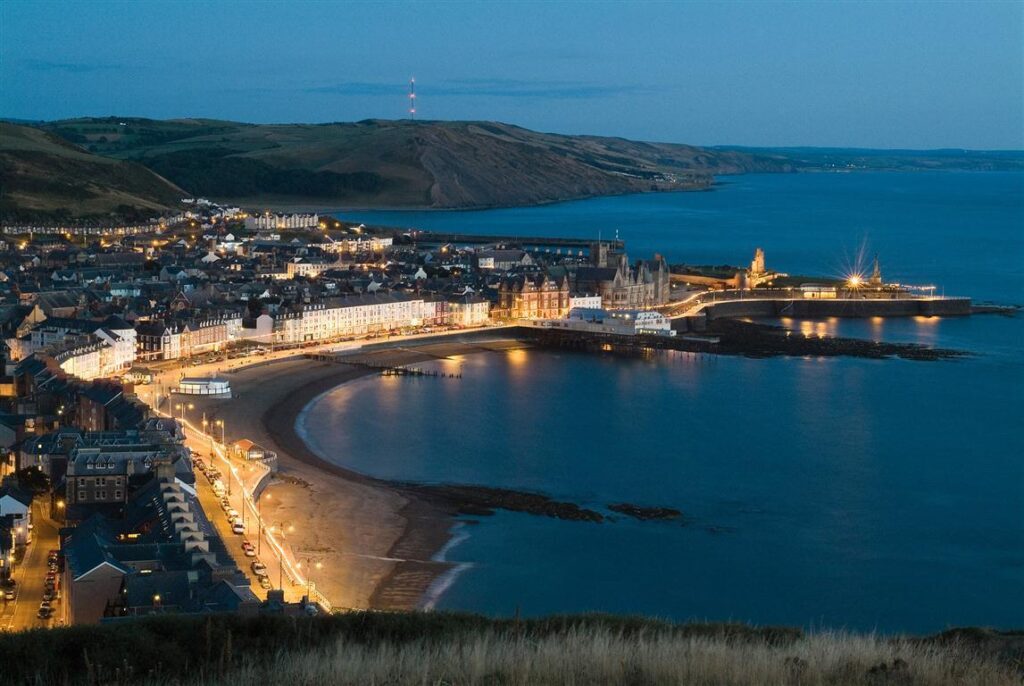 Heathrow airport To Aberystwyth