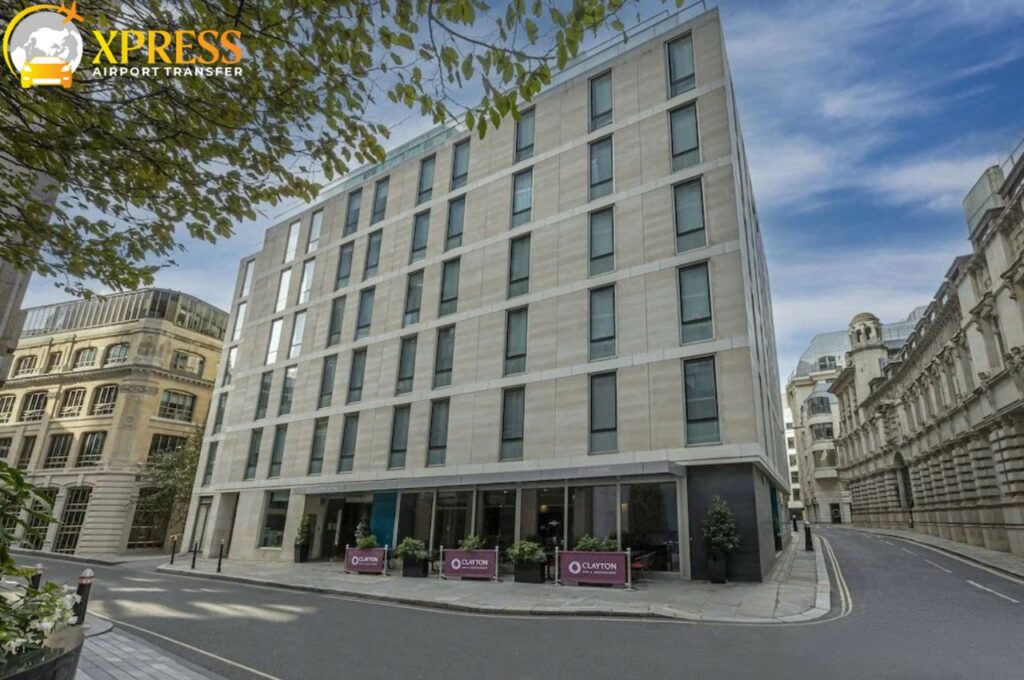 Heathrow Airport to Clayton Hotel London Wall