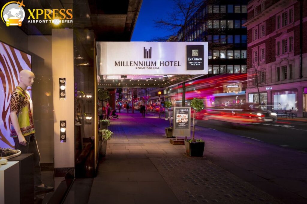 Heathrow Airport to Millennium Hotel London Knightsbridge