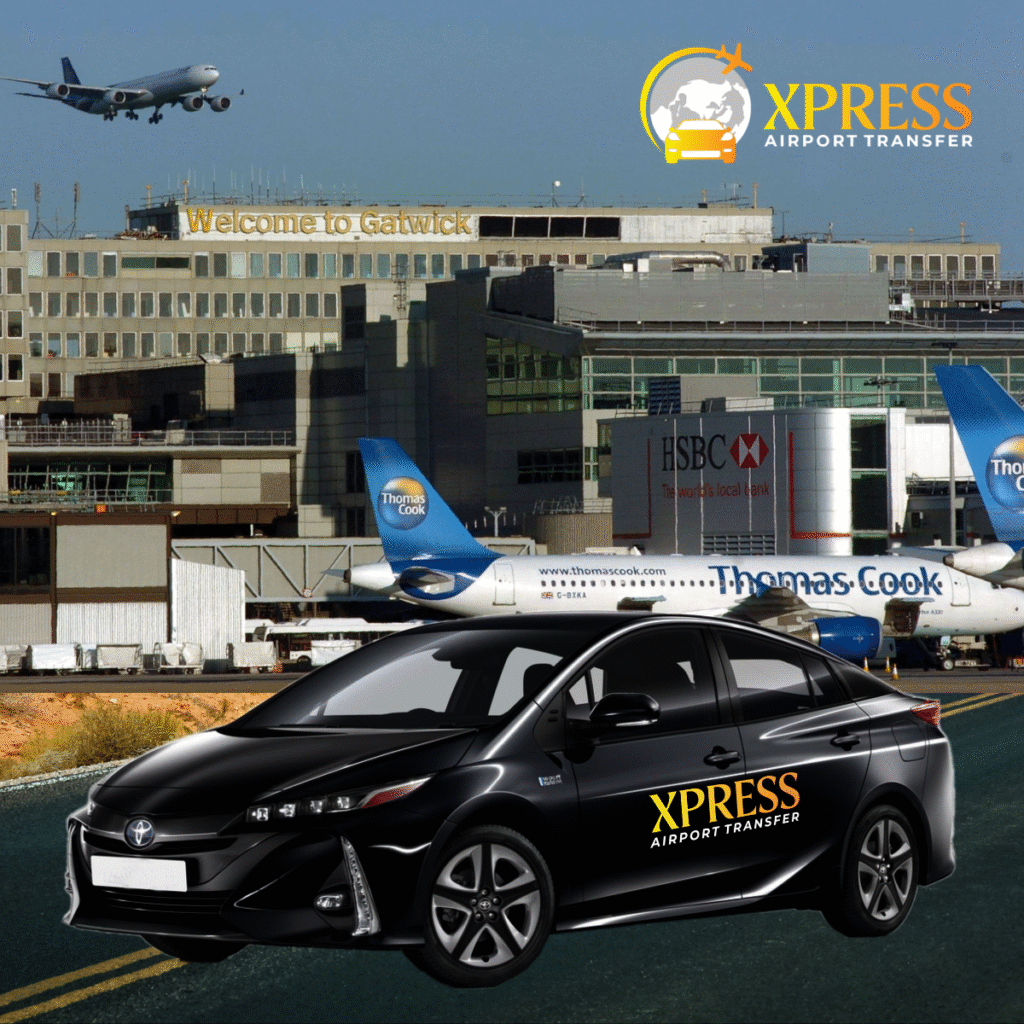 Taxi from Hitchin to Gatwick Airport Transfer