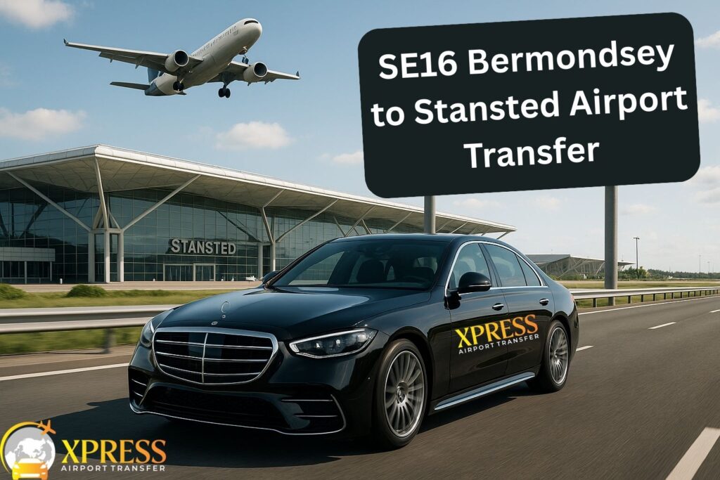 SE16 Bermondsey to Stansted Airport Transfer