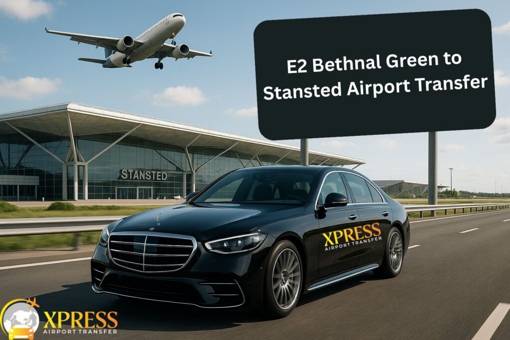 E2 Bethnal Green to Stansted Airport Transfer