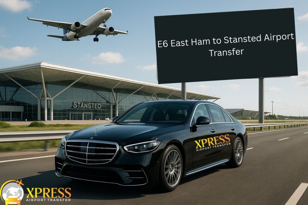 E6 East Ham to Stansted Airport Transfer