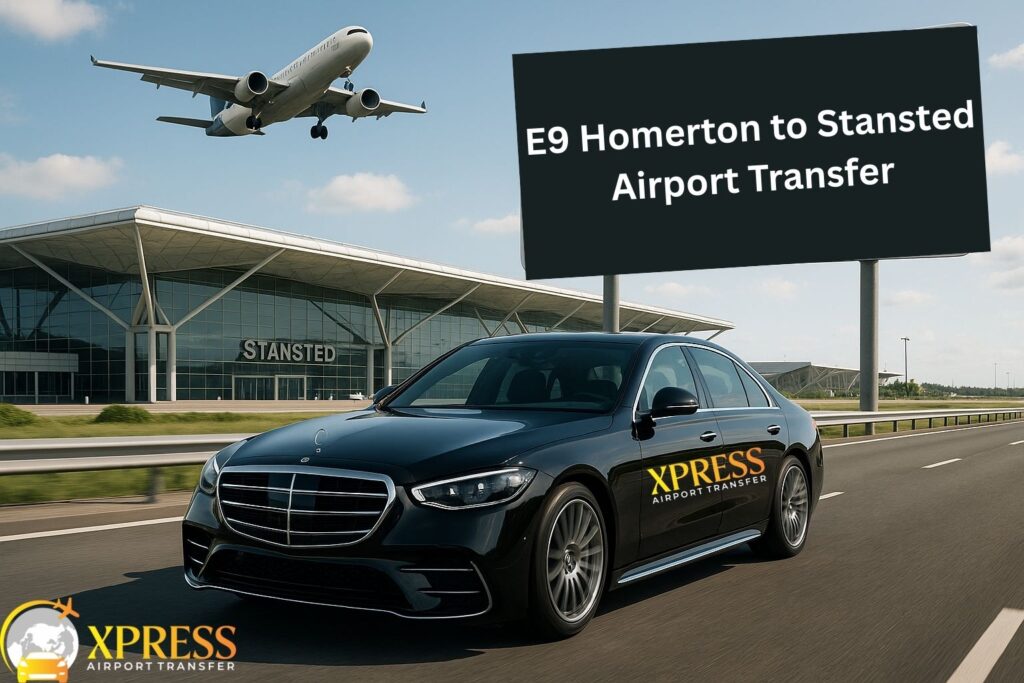 E9 Homerton to Stansted Airport Transfer