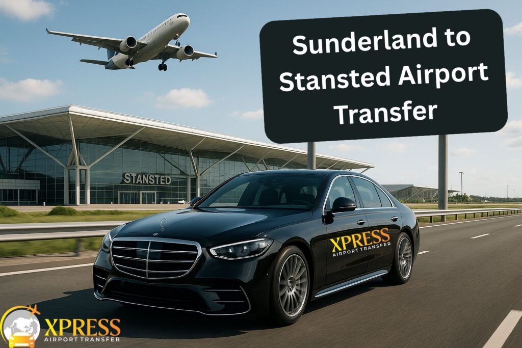 Sunderland to Stansted Airport Transfer