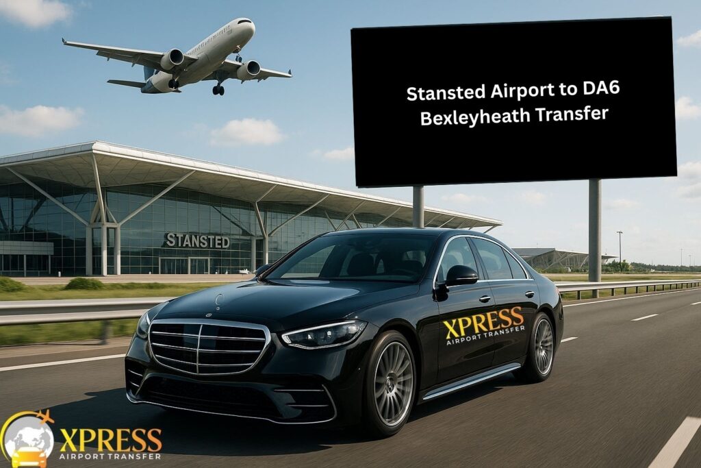 Stansted Airport to DA6 Bexleyheath Transfer